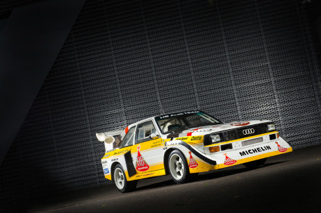 Hannu Mikkolan Audi Quattro S1 B-ryhmä vm. 1985. Kuva Marko Mäkinen